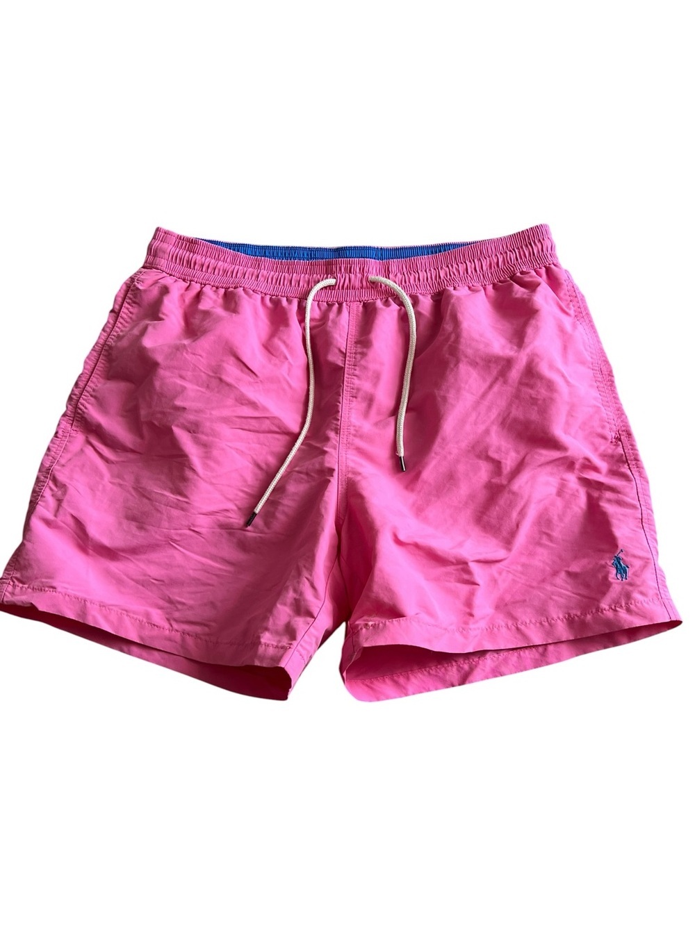 Ralph Lauren Polo Traveler Swim Trunks Shorts Suit Pink XL Size (154)